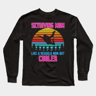 Funny Skydiving Mom-Christmas 2023 Long Sleeve T-Shirt